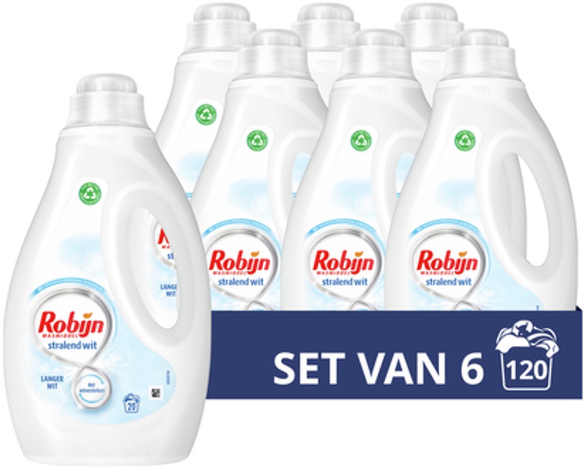 Robijn Stralend Wit Vloeibaar Wasmiddel