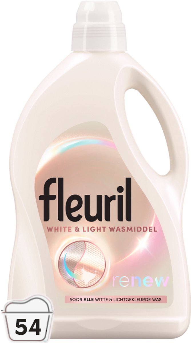Fleuril White & Light Vloeibaar (54 wasbeurten)